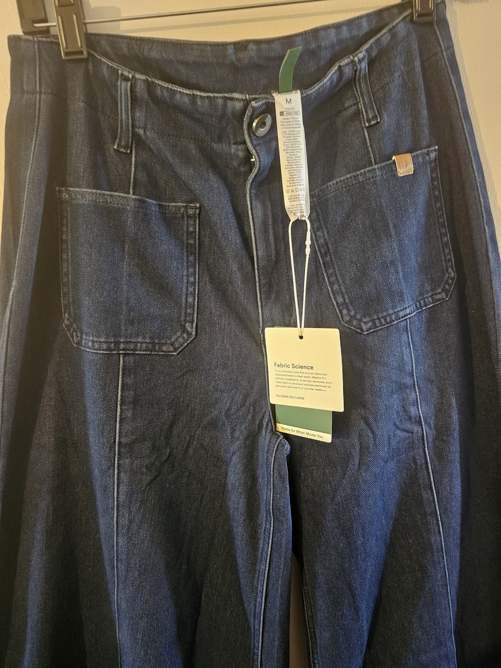 Halara Super Soft Wide Leg Jean Size M